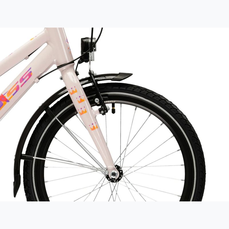 Rower dziecięcy KROSS Lea Mini 3.0 Eq W różowy/różowy/połysk 6