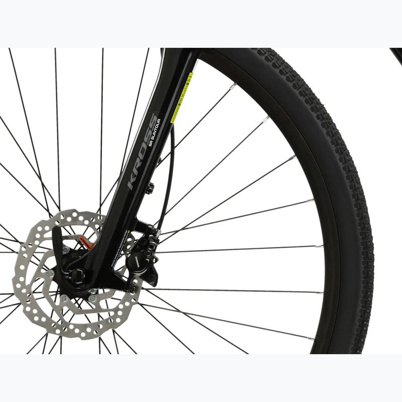 Rower crossowy damski KROSS Evado 7.0 W czarny/fioletowy/połysk 7