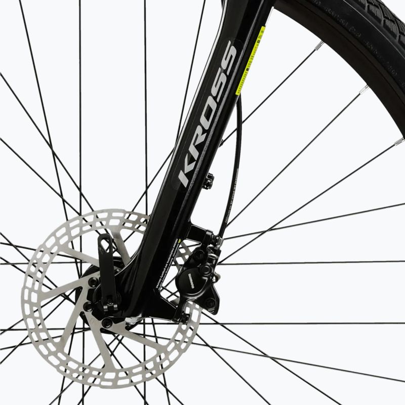 Rower crossowy damski KROSS Evado 5.0 W szary/niebieski/połysk 7