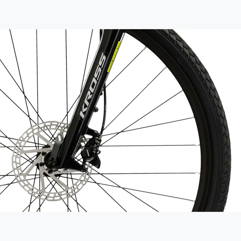 Rower crossowy KROSS Evado 4.0 czarny/srebrny 7