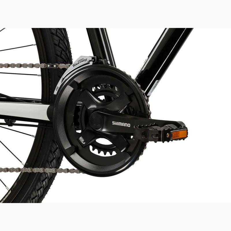 Rower crossowy KROSS Evado 4.0 czarny/srebrny 9