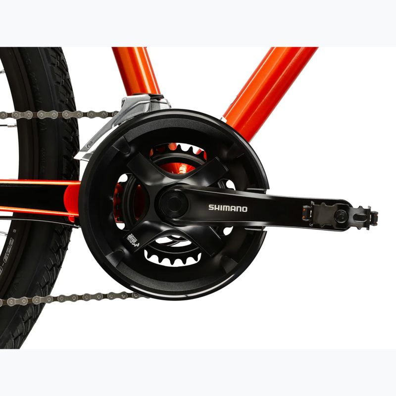Rower crossowy KROSS Evado 3.0 pomarańczowy/czarny/połysk 10