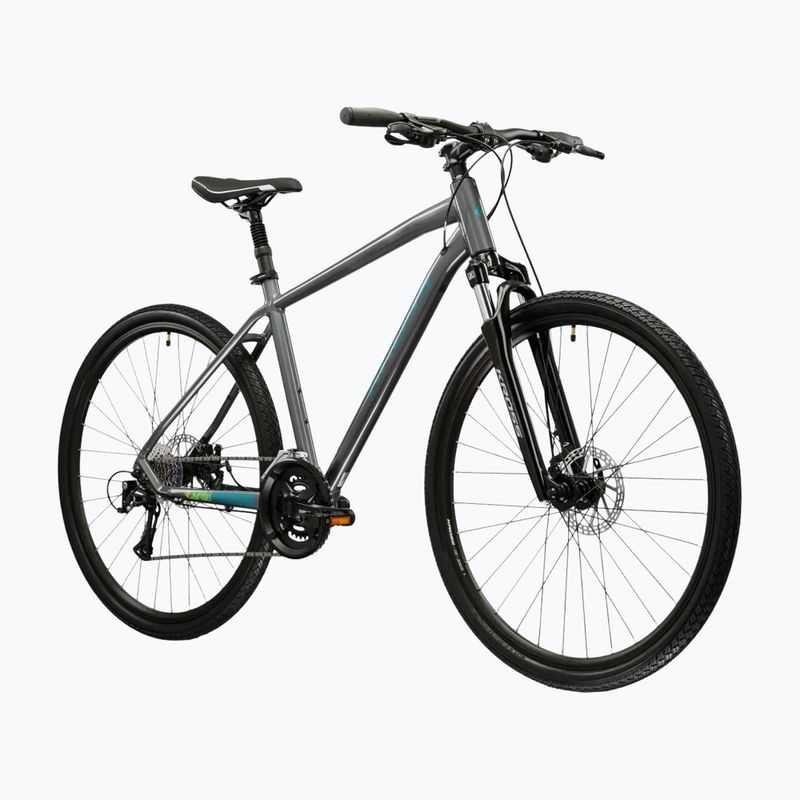 Rower crossowy KROSS Evado 3.0 szary/morski/połysk 2