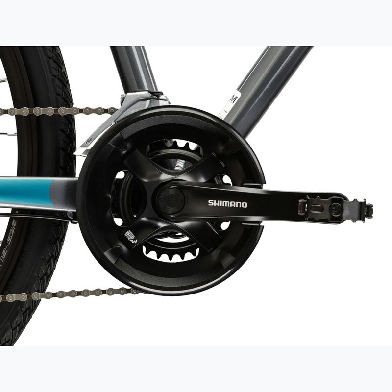 Rower crossowy KROSS Evado 3.0 szary/morski/połysk 10