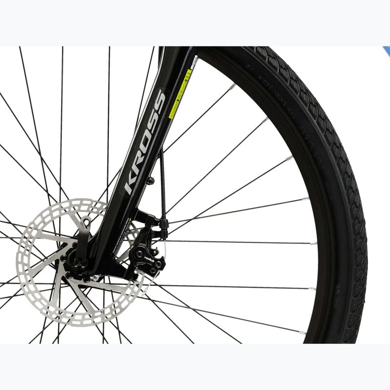Rower crossowy damski KROSS Evado 3.0 W niebieski/biały/połysk 7
