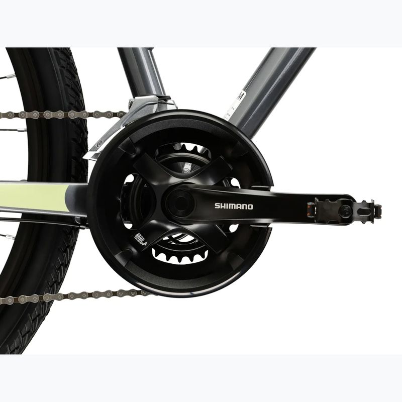 Rower crossowy damski KROSS Evado 3.0 W szary/zielony 10