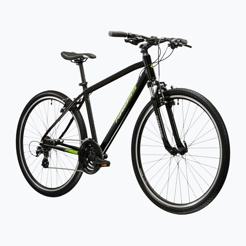 Rower crossowy KROSS Evado 2.0 czarny/zielony/połysk 2