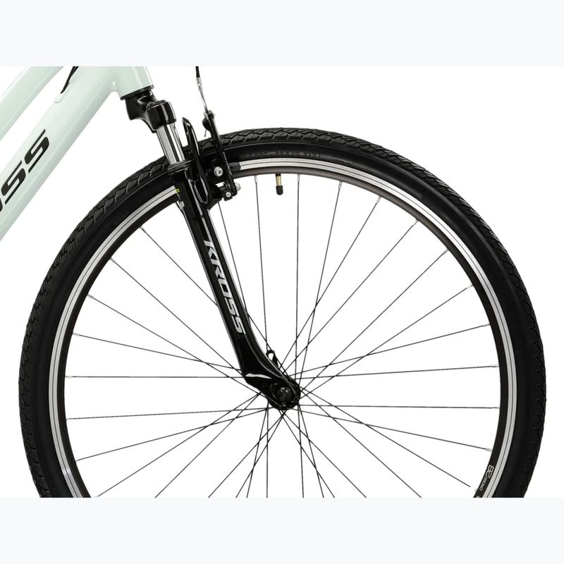 Rower crossowy damski KROSS Evado 2.0 W miętowy/czarny/połysk 6