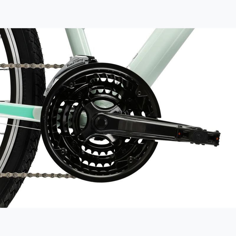 Rower crossowy damski KROSS Evado 2.0 W miętowy/czarny/połysk 9