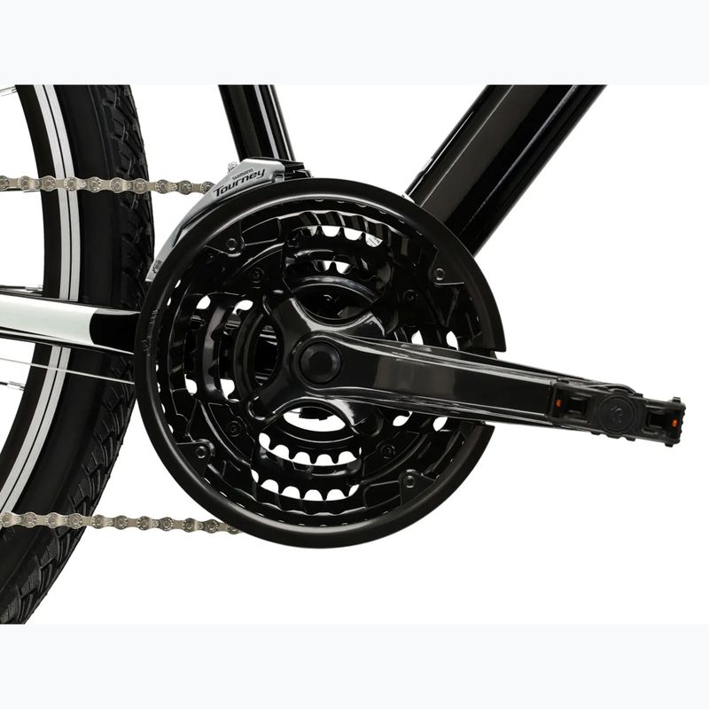 Rower crossowy damski KROSS Evado 2.0 W czarny/różowy/połysk 9