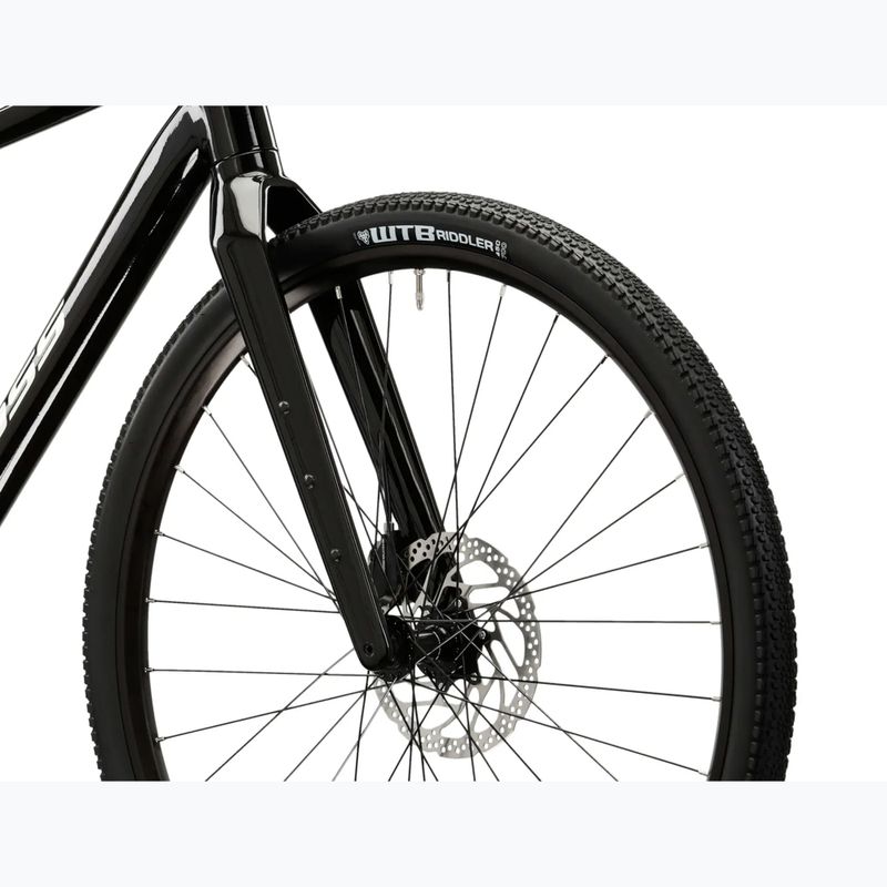 Rower gravelowy KROSS Esker FL czarny/zielony/połysk 6