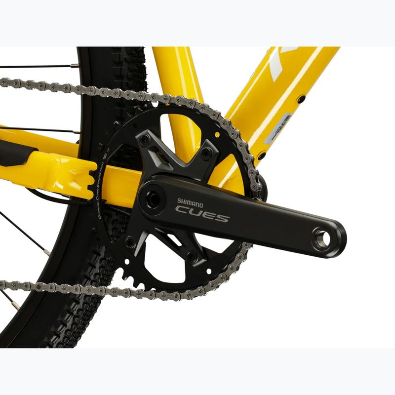 Rower gravelowy KROSS Esker FL zielony/żółty/połysk 9