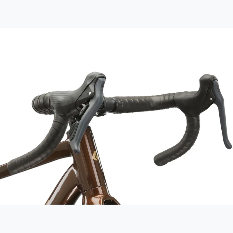 Rower gravelowy KROSS Esker 2.0 brązowy/beżowy/połysk 5