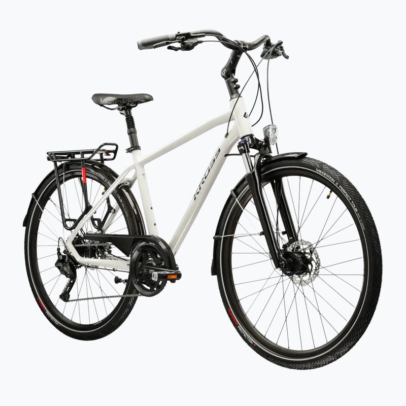 Rower trekkingowy męski KROSS Trans 5.0 szary/granatowy/połysk 2