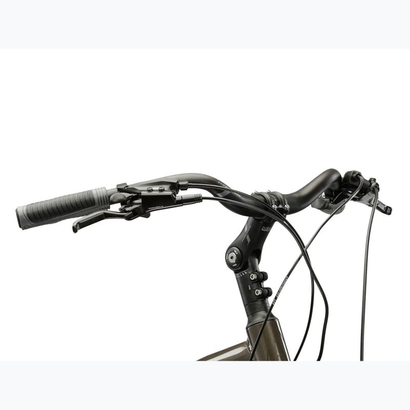 Rower trekkingowy męski KROSS Trans 4.0 brązowy/srebrny/połysk 4