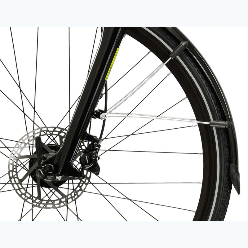 Rower trekkingowy męski KROSS Trans 4.0 brązowy/srebrny/połysk 7