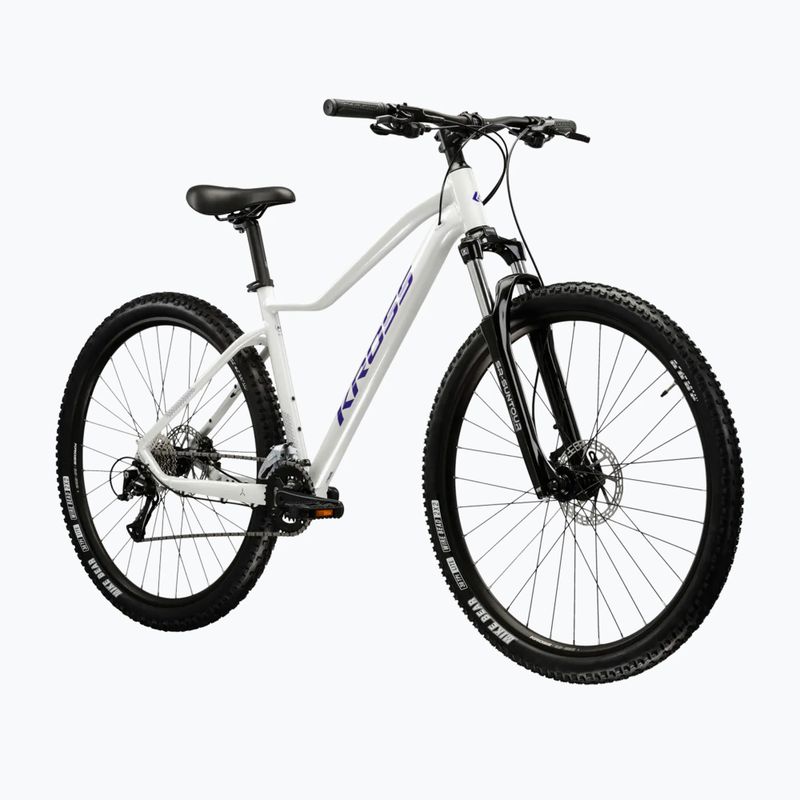 Rower górski damski KROSS Lea 4.0 W 27.5 perłowy/fioletowy/połysk 2