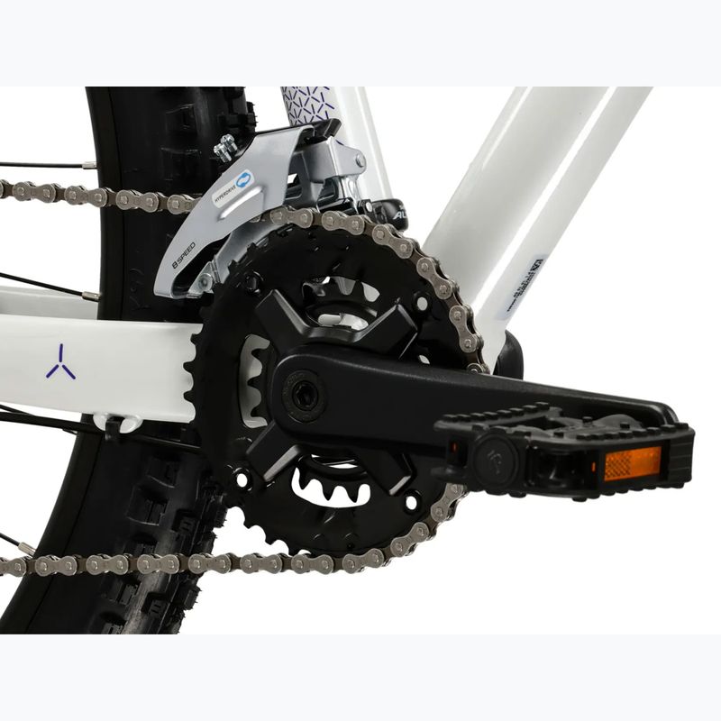 Rower górski damski KROSS Lea 4.0 W 27.5 perłowy/fioletowy/połysk 9