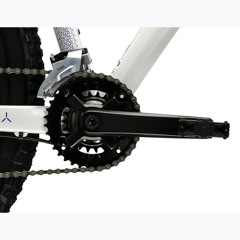 Rower górski damski KROSS Lea 4.0 W 27.5 perłowy/fioletowy/połysk 10