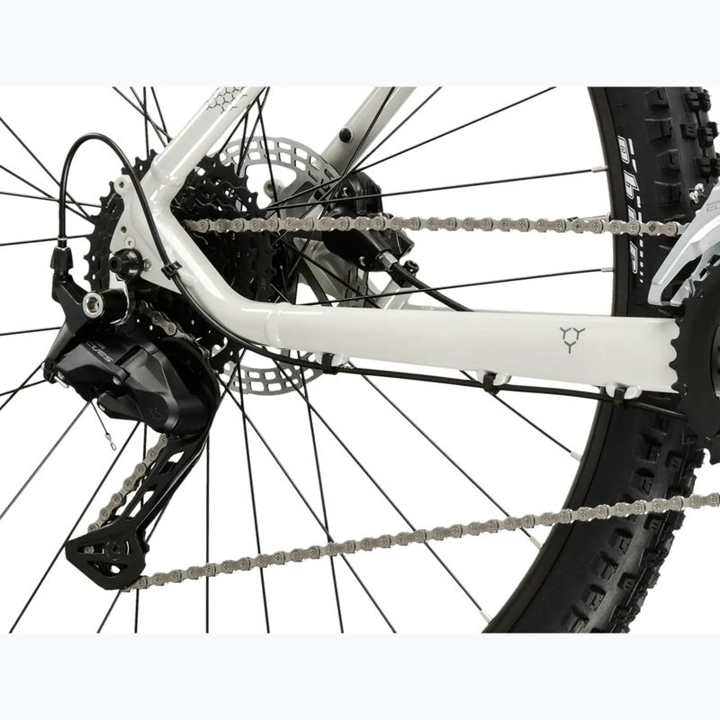 Rower górski KROSS Hexagon 5.0 27.5" 2025 szary/szary/połysk 8