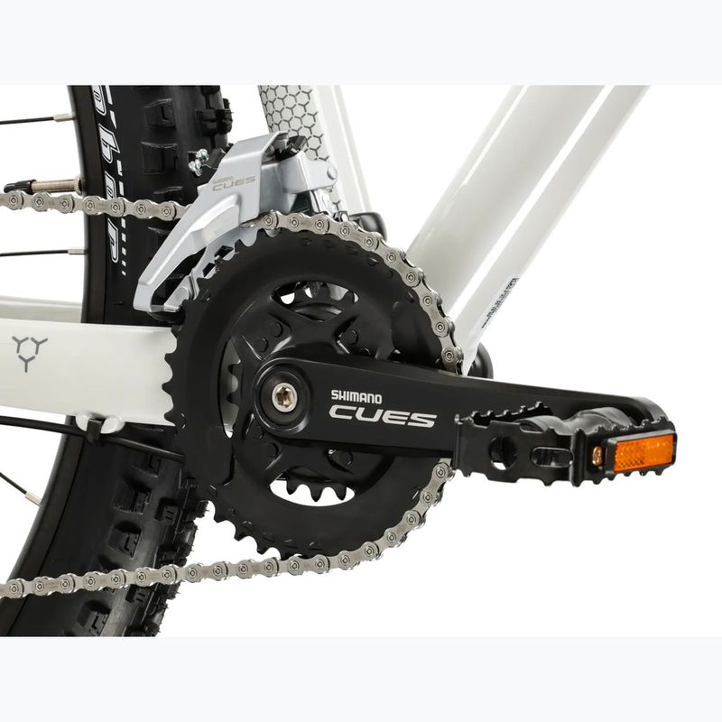 Rower górski KROSS Hexagon 5.0 27.5" 2025 szary/szary/połysk 9