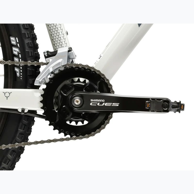 Rower górski KROSS Hexagon 5.0 27.5" 2025 szary/szary/połysk 10