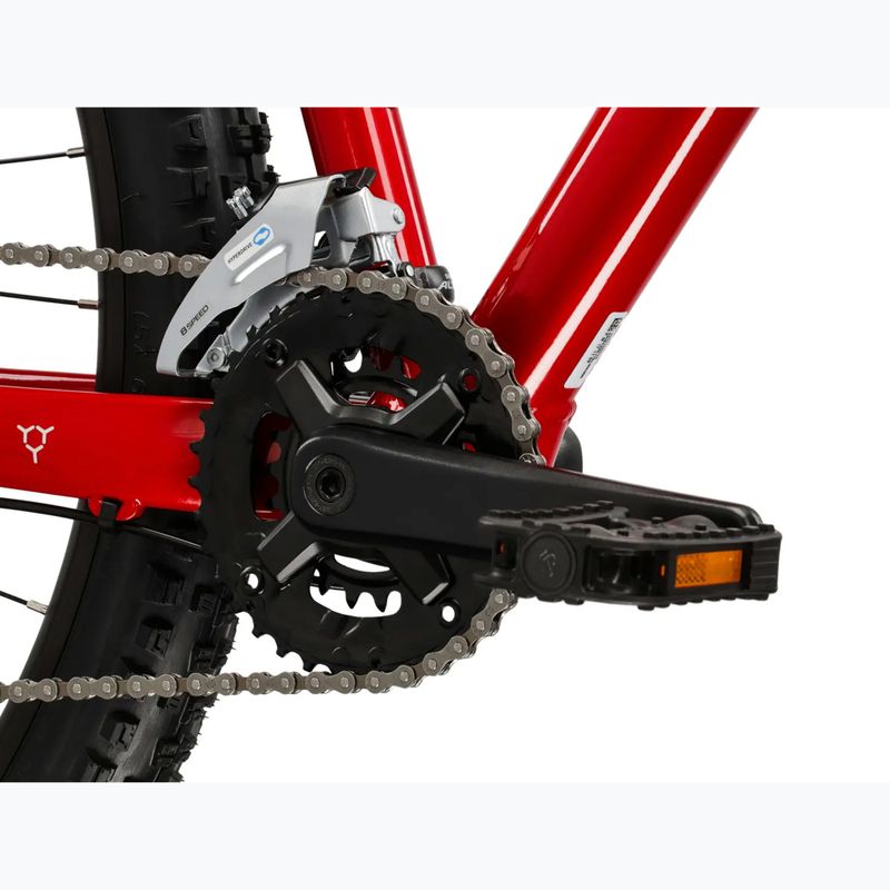 Rower górski KROSS Hexagon 4.0 29" czerwony/srebrny/połysk 9