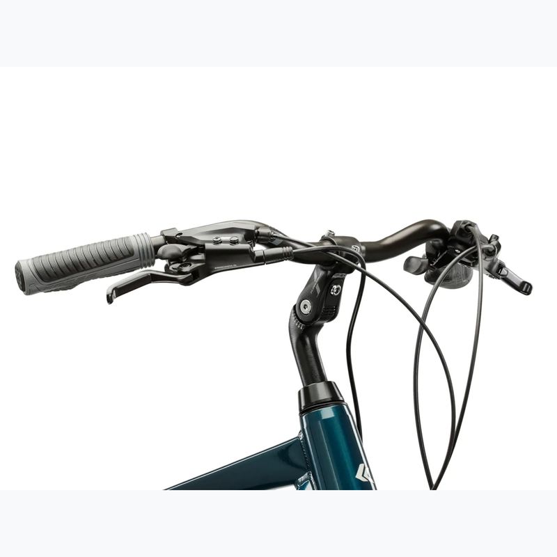 Rower trekkingowy KROSS Explorer 4.0 turkusowy/srebrny/połysk 4