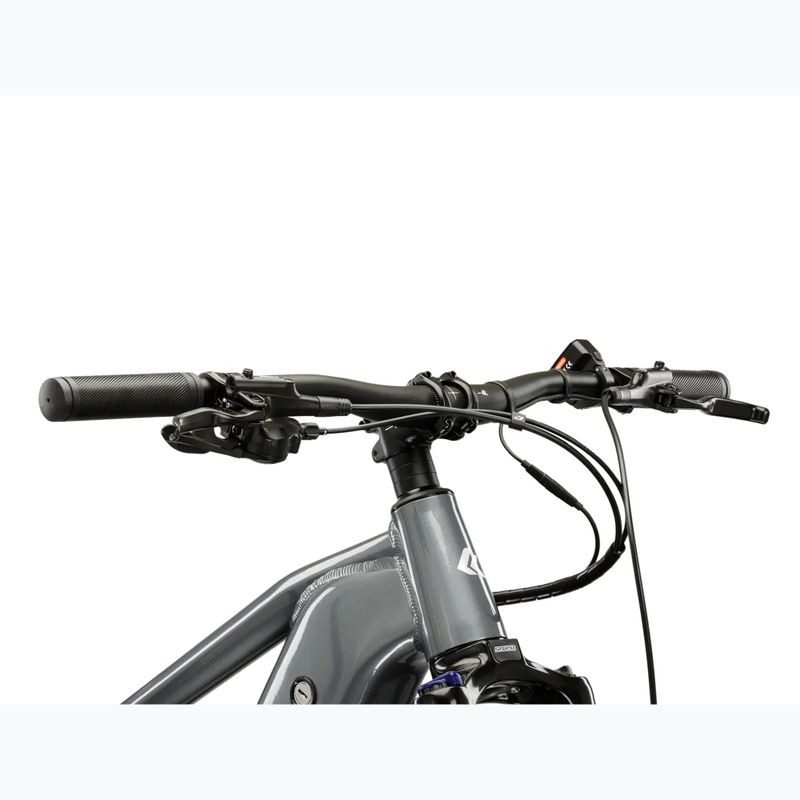 Rower elektryczny KROSS Hexagon Boost 1.0 522Wh szary/szary/połysk 4