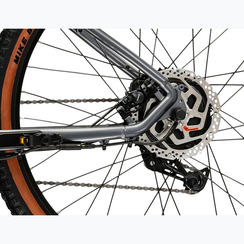 Rower elektryczny KROSS Hexagon Boost 1.0 522Wh szary/szary/połysk 11