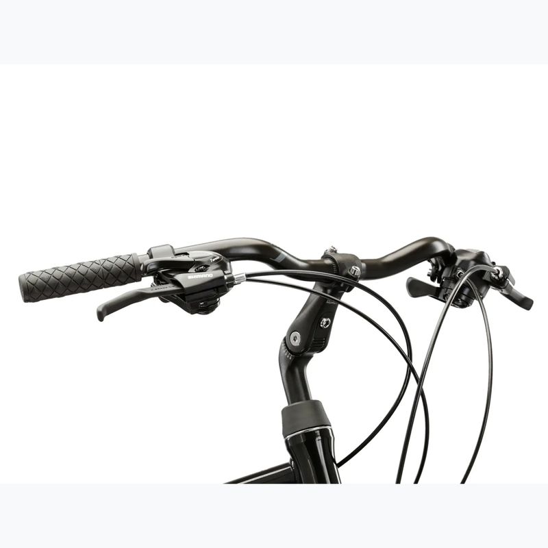Rower trekkingowy KROSS Explorer 2.0 czarny/srebrny/połysk 4