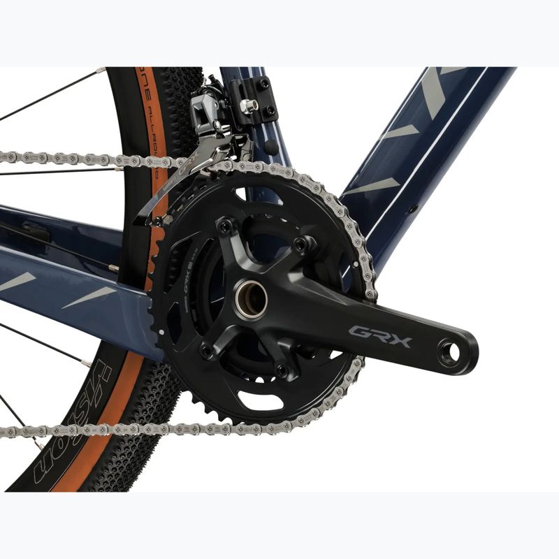 Rower gravelowy KROSS Esker 8.0 granatowy/niebieski/połysk 10