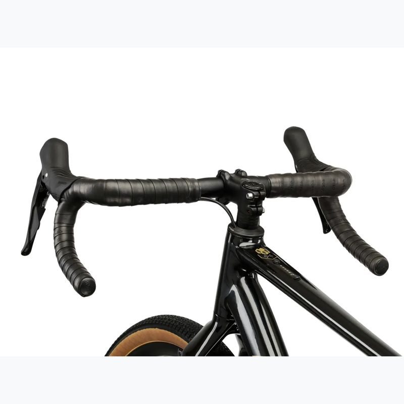 Rower gravelowy KROSS Esker 6.0 czarny/złoty/połysk 4