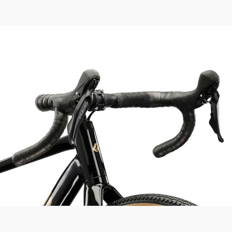 Rower gravelowy KROSS Esker 6.0 czarny/złoty/połysk 5