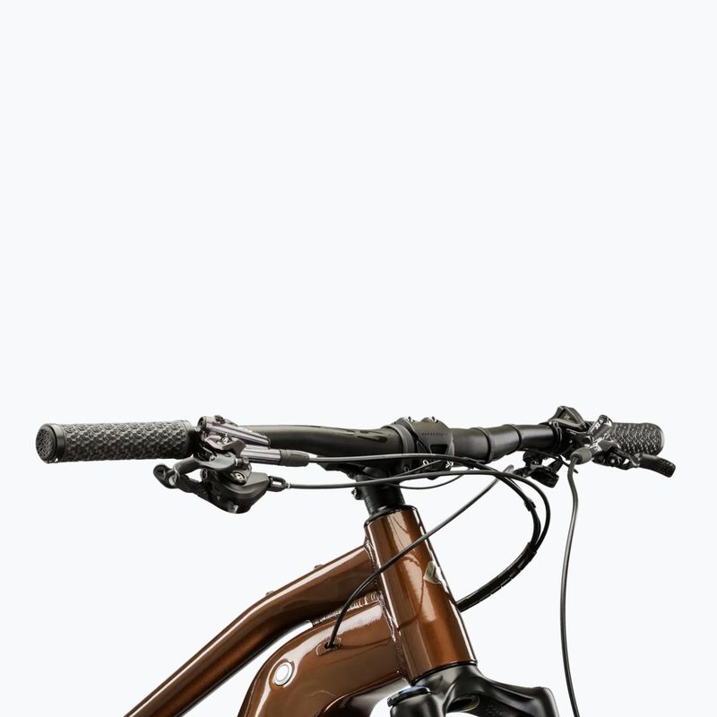 Rower elektryczny męski KROSS Grist Boost 3.0 el. 630 Wh  brązowy/czarny/połysk 4