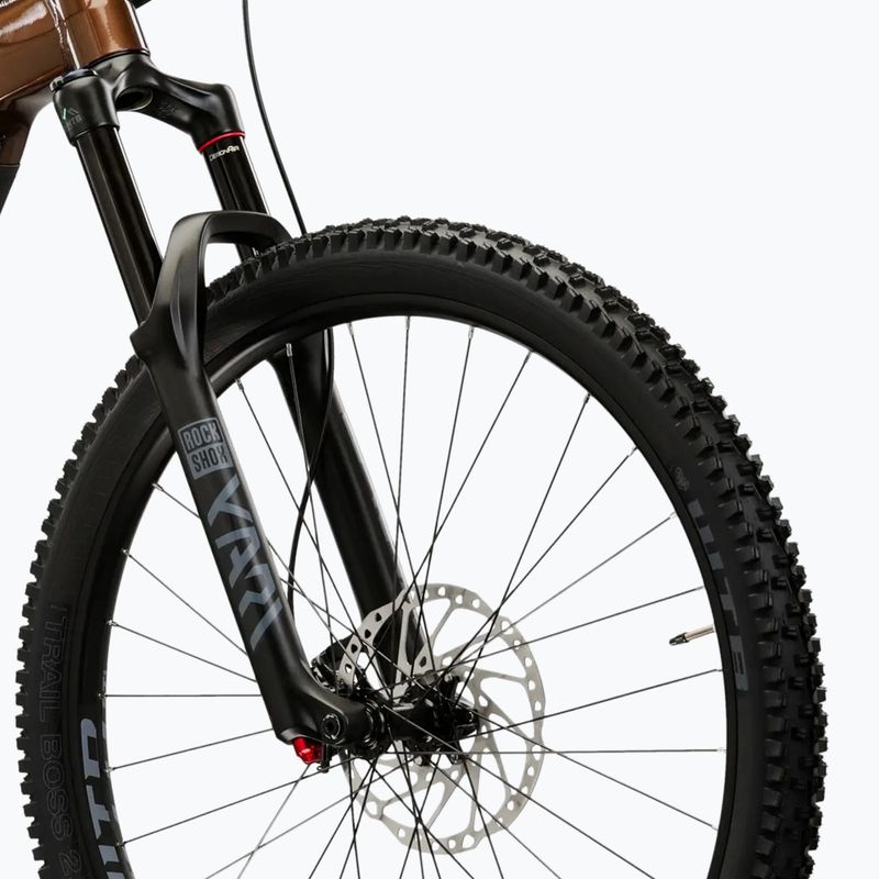 Rower elektryczny męski KROSS Grist Boost 3.0 el. 630 Wh  brązowy/czarny/połysk 5