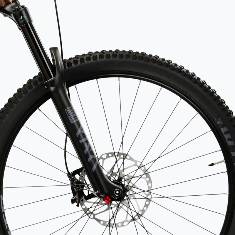 Rower elektryczny męski KROSS Grist Boost 3.0 el. 630 Wh  brązowy/czarny/połysk 6