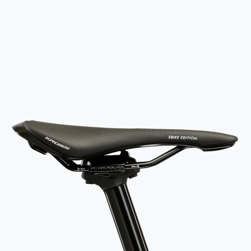 Rower elektryczny męski KROSS Grist Boost 3.0 el. 630 Wh  brązowy/czarny/połysk 14