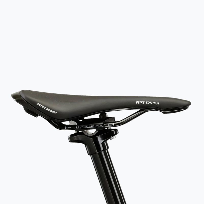 Rower elektryczny KROSS Grist Boost 2.0 el. 630 Wh turkusowy/czarny/połysk 14