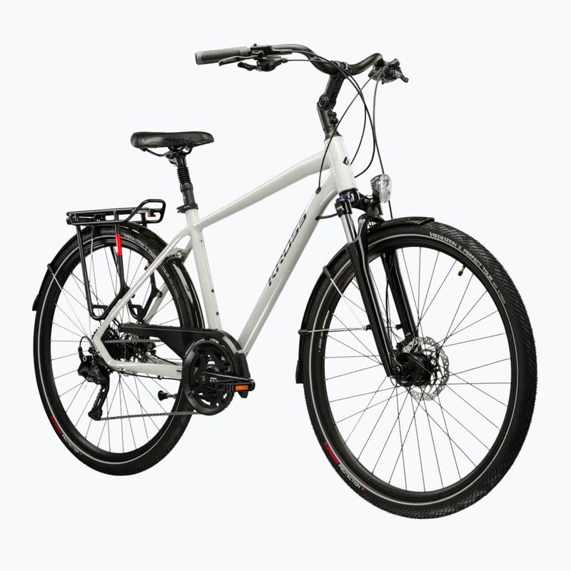 Rower trekkingowy KROSS Trans 5.0 szary/granatowy/połysk 2