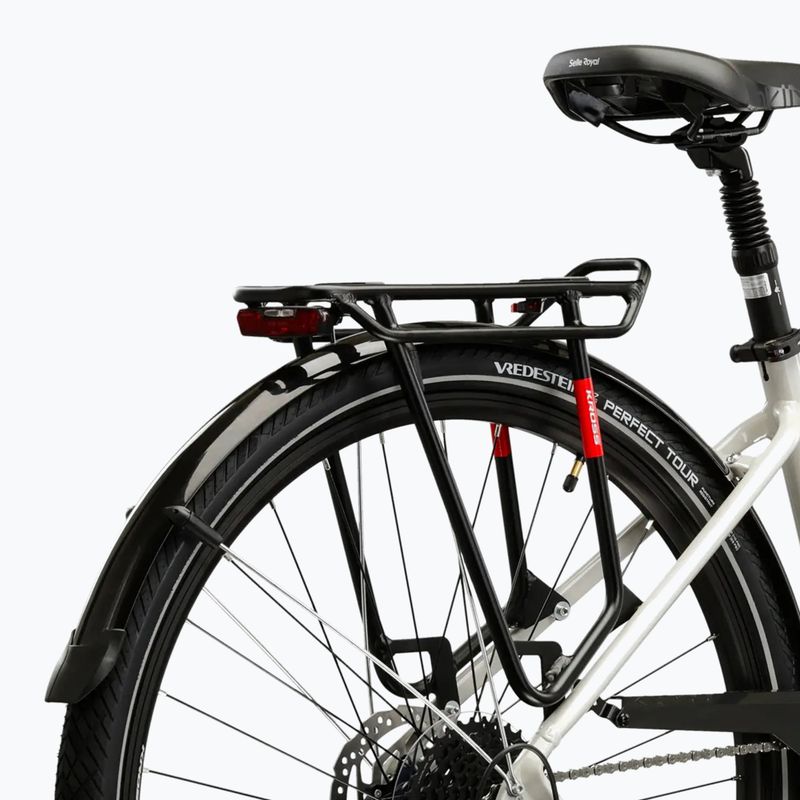 Rower trekkingowy damski KROSS Trans 5.0 W szary/różowy/połysk 11
