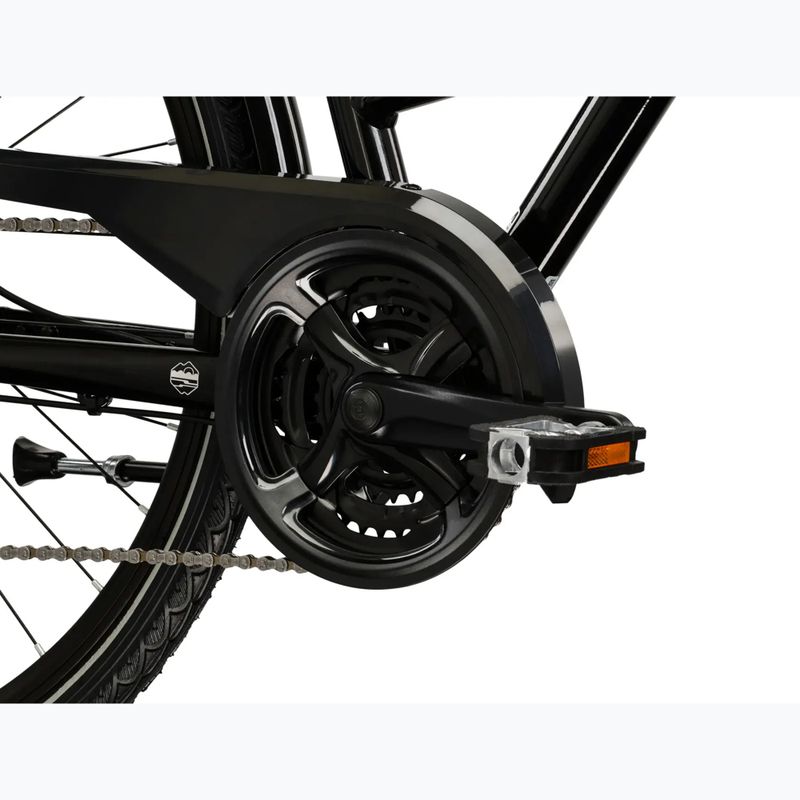 Rower trekkingowy damski KROSS Trans 4.0 W czarny/srebrny/połysk 9