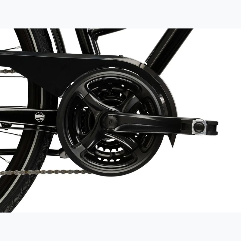 Rower trekkingowy damski KROSS Trans 4.0 W czarny/srebrny/połysk 10