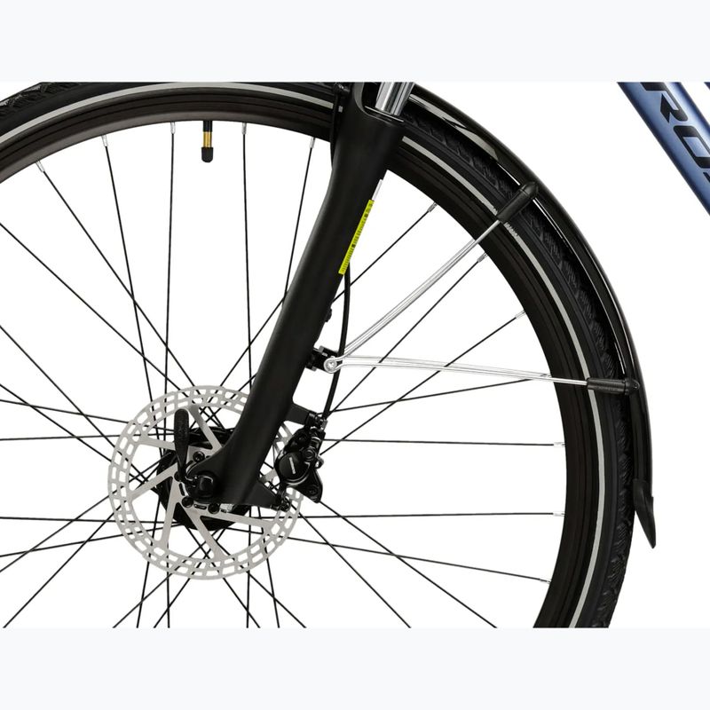 Rower trekkingowy damski KROSS Trans 4.0 W niebieski/czarny/matowy 7