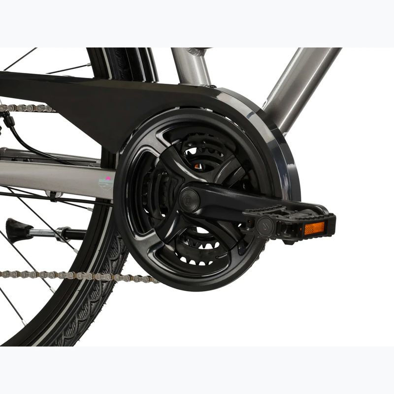 Rower trekkingowy damski KROSS Trans 3.0 W srebrny/szary/połysk 9
