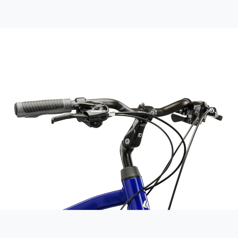 Rower trekkingowy męski KROSS Trans 1.0 granatowy/srebrny/połysk 4