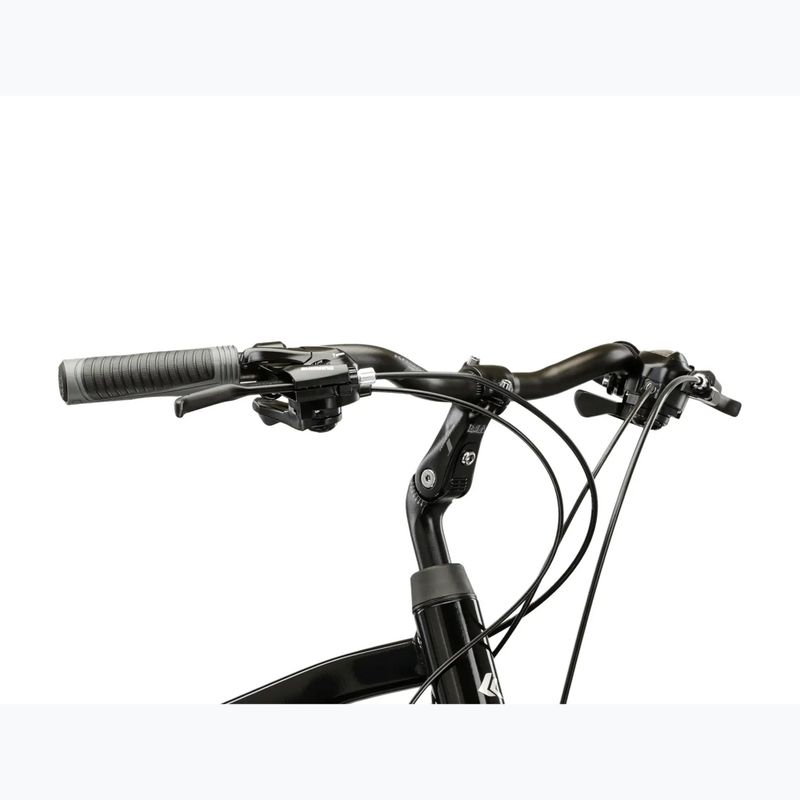 Rower trekkingowy męski KROSS Trans 1.0 czarny/srebrny/połysk 4