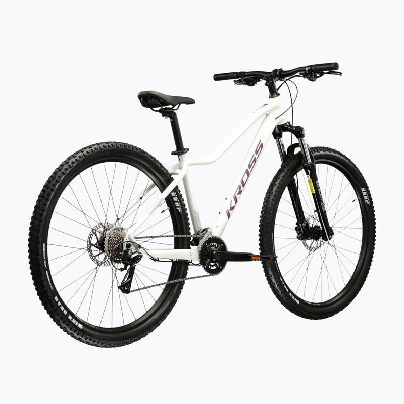 Rower górski damski KROSS Lea 4.0 W 29 biały/fioletowy/połysk 3