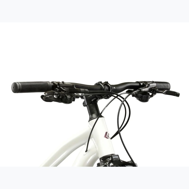 Rower górski damski KROSS Lea 4.0 W 27.5 biały/fioletowy/połysk 4