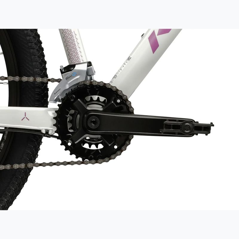 Rower górski damski KROSS Lea 3.0 W 27.5 biały/różowy/połysk 10